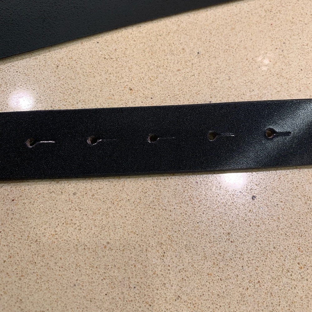 NWOT MEXX Black Belt with Unique Silver Buckle - Picture 3 of 4